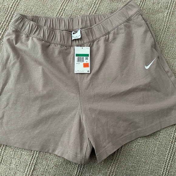 Nike Pants - Nike Women's Athletic Shorts in Taupe